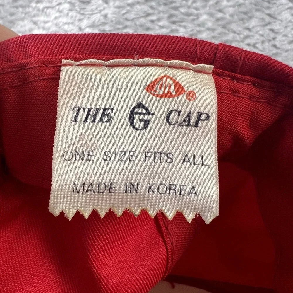 Vintage Los Angeles Clippers G Cap Snapback Hat NBA Made In Korea Red Green Bill